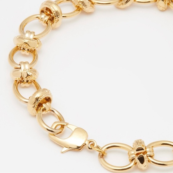 New w/ Tags By Alona Cielo Pearl, Agate & 18kt gold-Plated Anklet - Picture 7 of 7